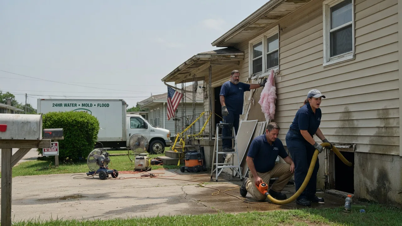Water Damage Repair in Waterford, MS near me